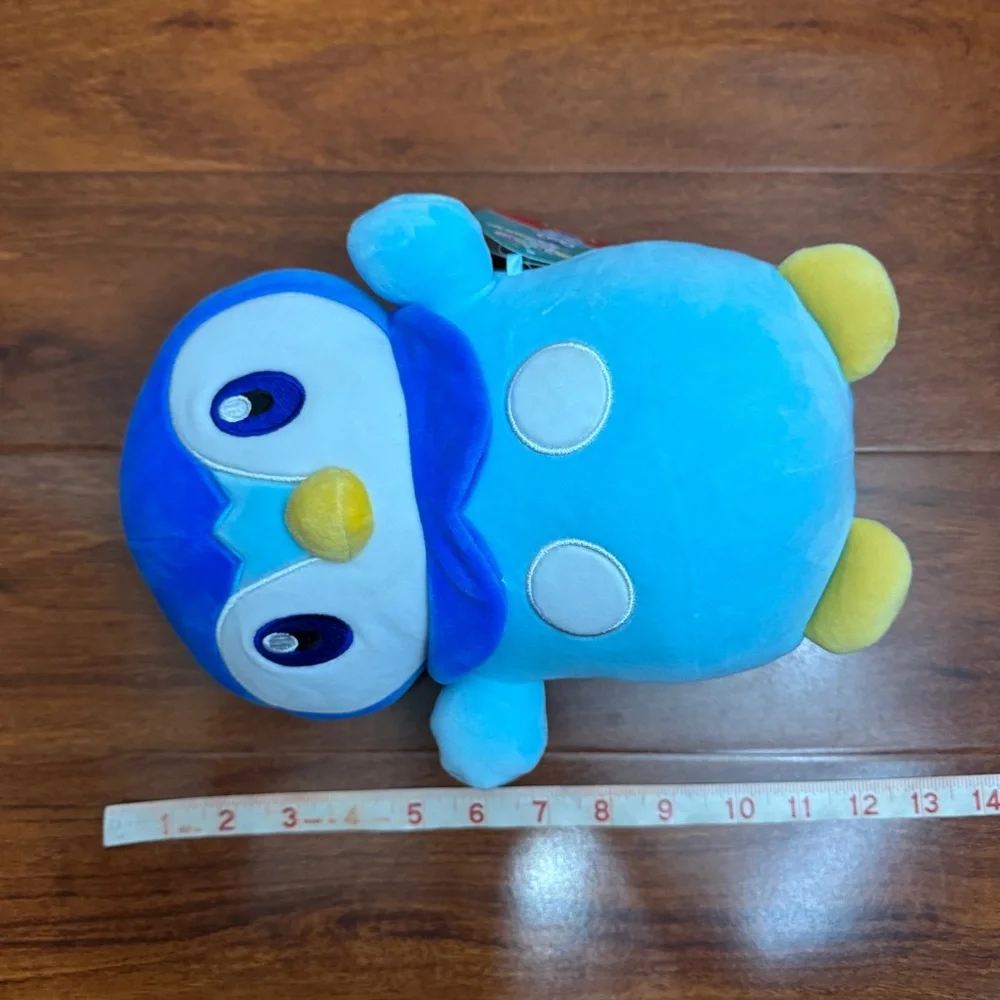 Pokemon Hug Me Squishmallows Piplup Plush - Picture 4 of 4